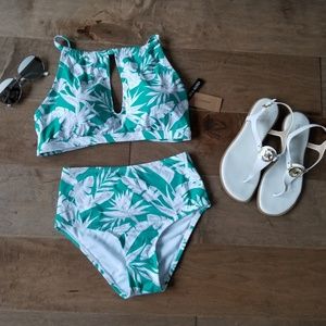 2 piece Cremieux swimsuit